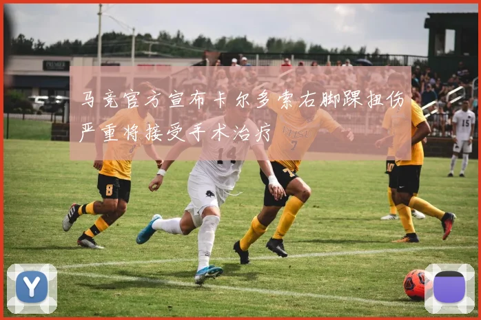 马竞官方宣布卡尔多索右脚踝扭伤严重将接受手术治疗